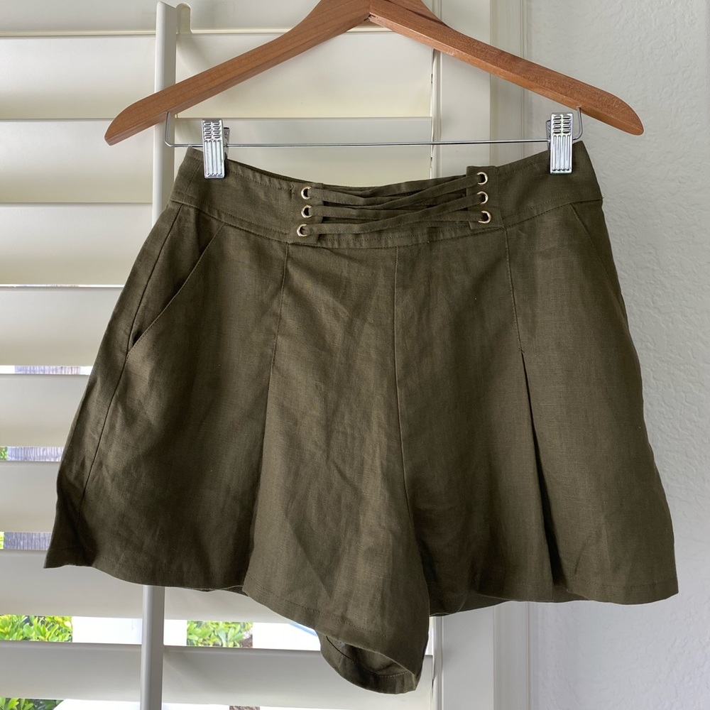 Guess Khaki Green Shorts